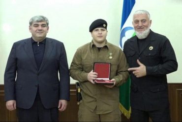 15-річний син Кадирова отримав ще одну держнагороду