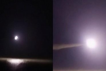 Вспышка и взрывы: Воздушные силы показали, как защищали Одессу ночью (видео)