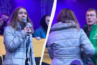 Грета Тунберг розлютила учасників екомітингу в Амстердамі пропалестиньскими гаслами
