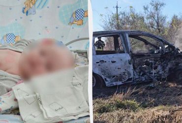 Сотрясение мозга и ушибы: стало известно о состоянии младенца, раненного на Херсонщине