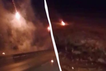Нова атака на Москву: в Електросталі трасу накрило уламками (відео)