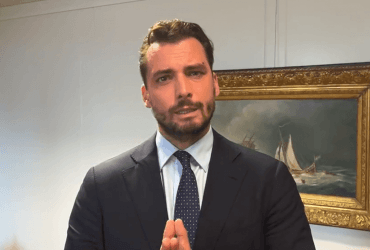 В Нидерландах напали на известного фаната Путина (видео)