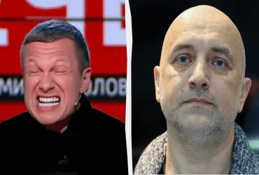 Российские пропагандисты Соловьев и Прилепин вцепляются друг другу в глотку, - Newsweek