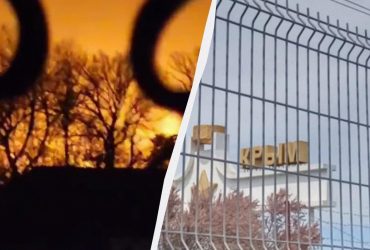 У Криму уразили військову частину окупантів, - мережа (відео)