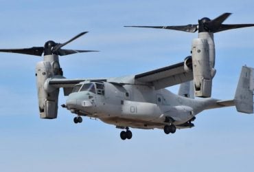 Біля берегів Японії розбився конвертоплан армії США з людьми на борту