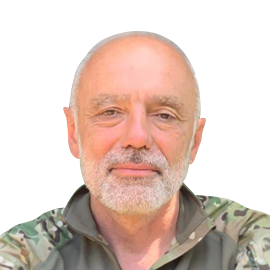 волонтер Юрій Касьянов