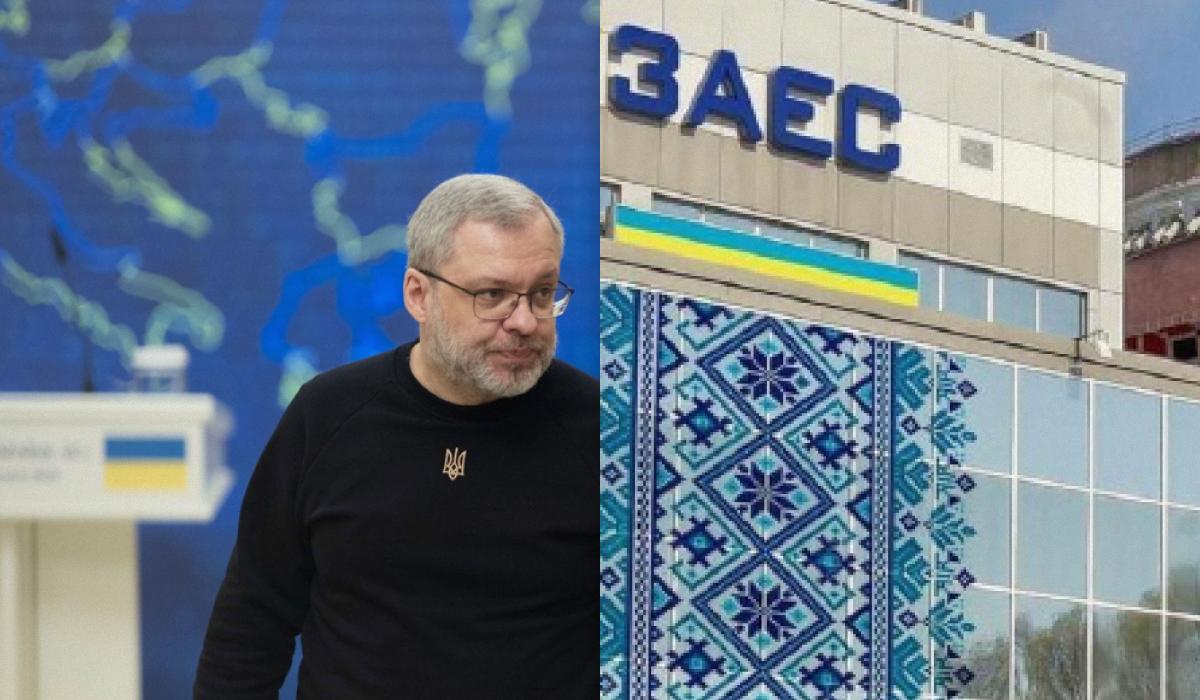 Герман Галущенко висловився про блекаут на Запорізькій АЕС / колаж з фото УНІАН та "Енергоатома" Герман Галущенко висловився про блекаут на Запорізькій АЕС / колаж з фото УНІАН та "Енергоатома"