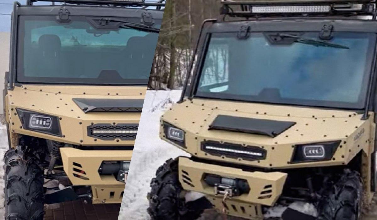 Москва активно закупает вездеходы у Китая / коллаж УНИАН, скриншот