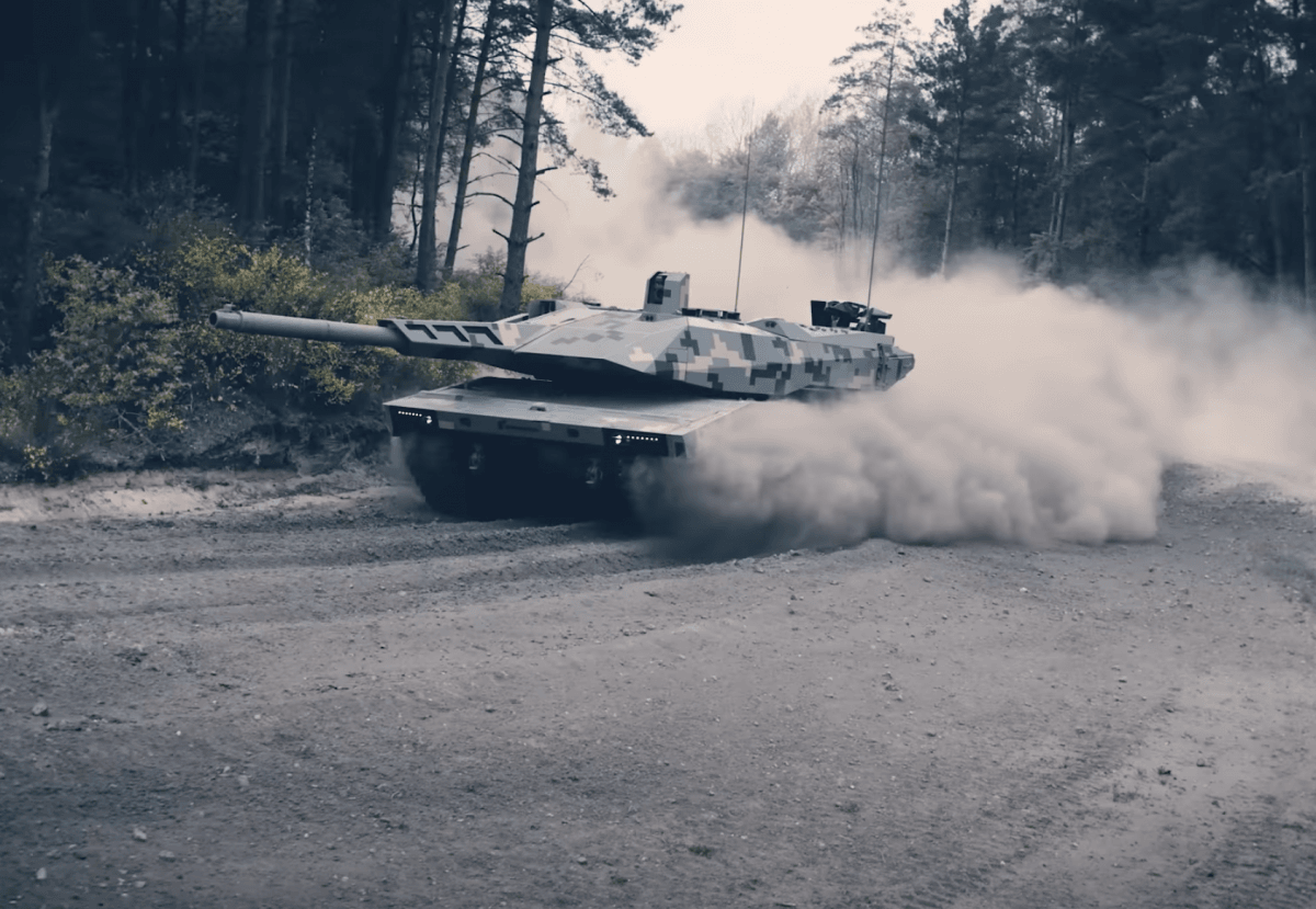 В Україні планують виробляти танки "Пантера" / скріншот з YouTube-каналу Rheinmetall В Україні планують виробляти танки "Пантера" / скріншот з YouTube-каналу Rheinmetall