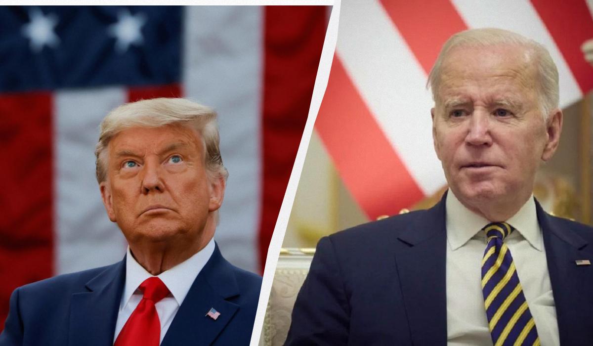 Трамп опережает Байдена по результатам предвыборных опросов / Коллаж УНИАН, фото president.gov.ua, REUTERS Трамп опережает Байдена по результатам предвыборных опросов / Коллаж УНИАН, фото president.gov.ua, REUTERS
