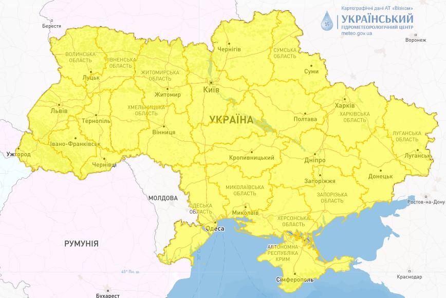 По всей Украине сегодня и завтра утром будет густой Тман / фото Укргидрометцентр По всей Украине сегодня и завтра утром будет густой Тман / фото Укргидрометцентр
