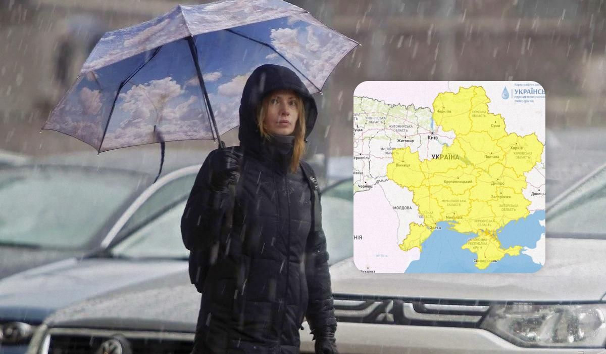 Сегодня погода в Украине ухудшится / коллаж УНИАН, фото УНИАН, Укргидрометцентр Сегодня погода в Украине ухудшится / коллаж УНИАН, фото УНИАН, Укргидрометцентр