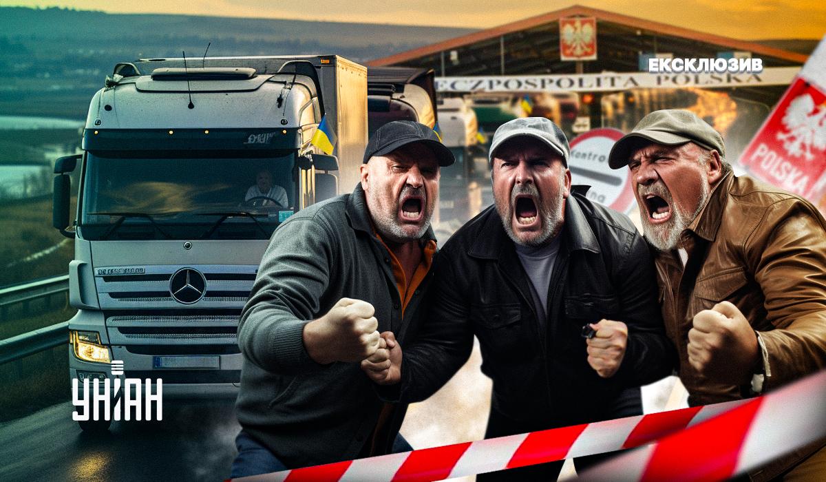 Український бізнес адаптується до блокади кордону / колаж УНІАН Український бізнес адаптується до блокади кордону / колаж УНІАН