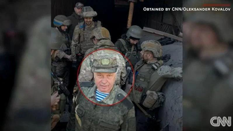 Алєксєєв на "Азовсталі" / CNN Алєксєєв на "Азовсталі" / CNN