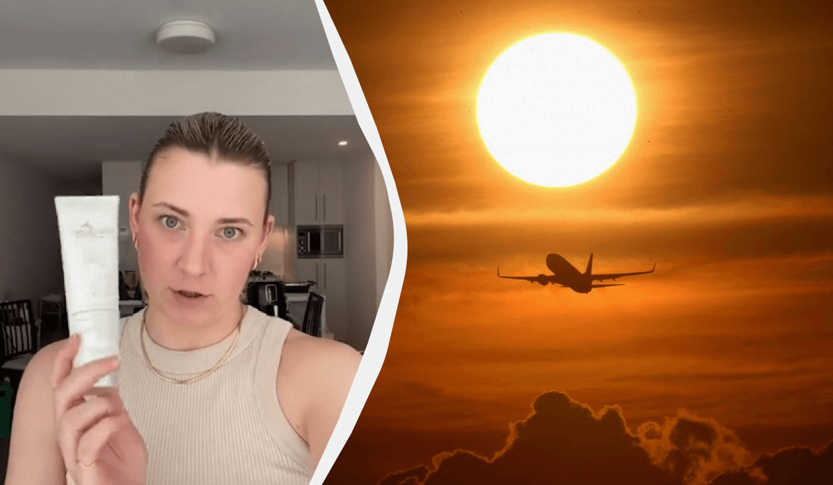 Пасажирам літаків варто побоюватися УФ-випромінювання / колаж УНІАН, фото REUTERS, скріншот