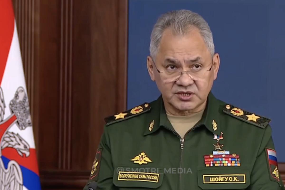 Сергей Шойгу рассказал, до какого числа Россия хочет увеличить численность военных / скриншот