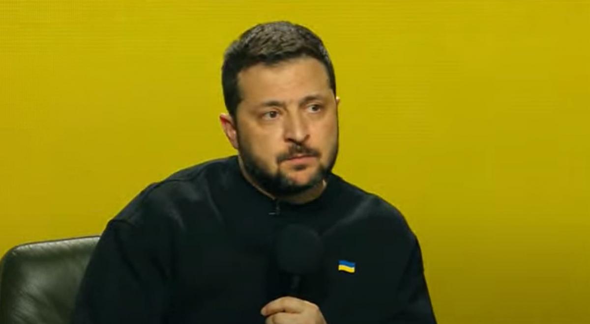 Зеленський різко прокоментував блокаду кордону з Польщею / скріншот з відео Зеленський різко прокоментував блокаду кордону з Польщею / скріншот з відео