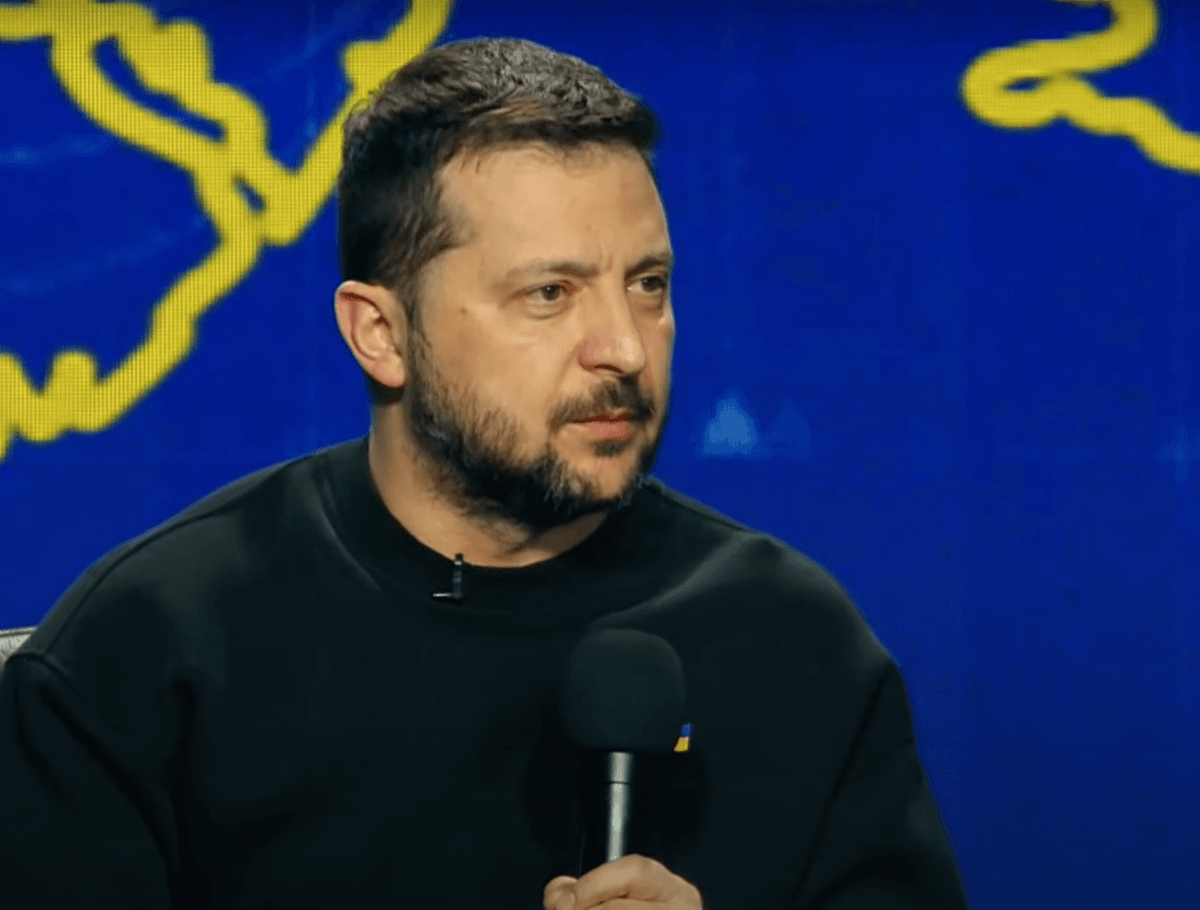 Зеленський дав прес-конференцію за підсумками 2023 року / скріншот Зеленський дав прес-конференцію за підсумками 2023 року / скріншот