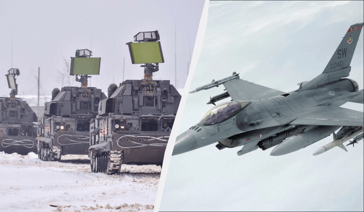 F-16 - це техніка 1970-х років, нагадує військовий / колаж УНІАН, фото US Air Force, wikipedia.org