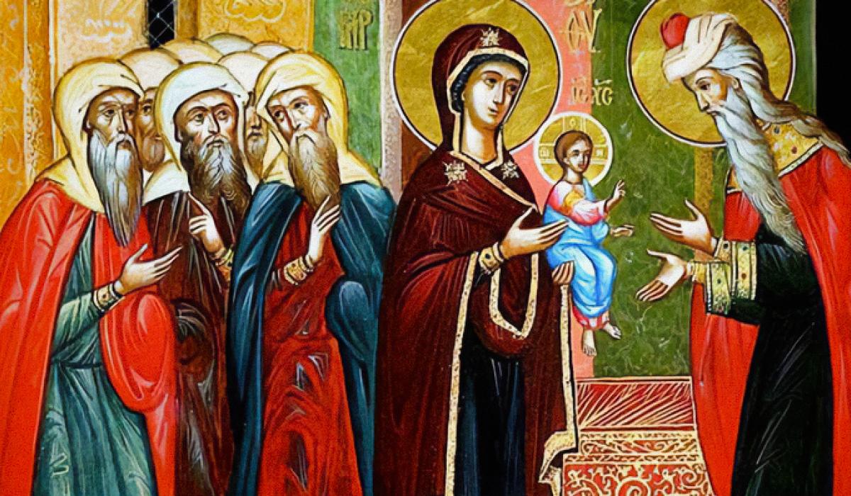 Обрезание Господне - икона Обрезание Господне - икона