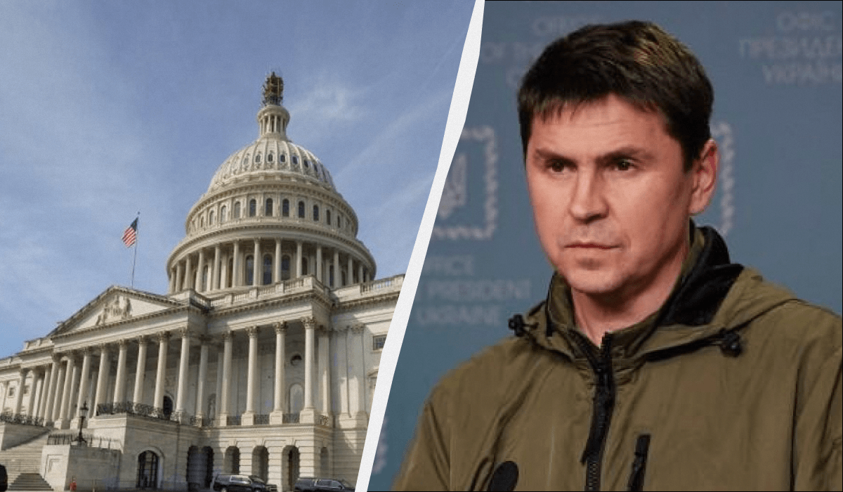 Подоляк эмоционально прокомментировал политические игры в Конгрессе США / коллаж УНИАН, фото president.gov.ua Подоляк эмоционально прокомментировал политические игры в Конгрессе США / коллаж УНИАН, фото president.gov.ua