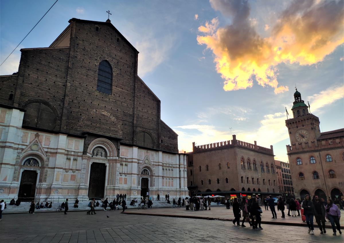 La Basilica di San Petronio в Болонье / фото Марина Григоренко