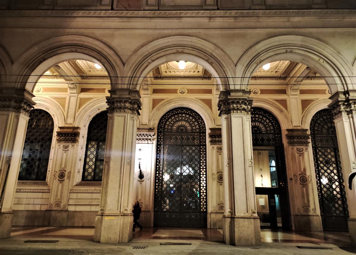Галереи Palazzo Cassa Risparmio / фото Марина Григоренко Галереи Palazzo Cassa Risparmio / фото Марина Григоренко