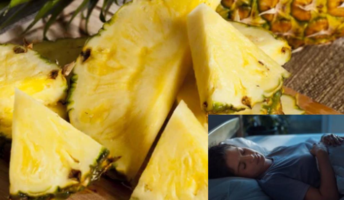 Якщо вас мучить безсоння, спробуйте додати до раціону ананас - він має унікальну властивість / Колаж УНІАН, фото ua.depositphotos.com Якщо вас мучить безсоння, спробуйте додати до раціону ананас - він має унікальну властивість / Колаж УНІАН, фото ua.depositphotos.com