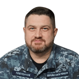 речник ВМС ЗСУ Дмитро Плетенчук