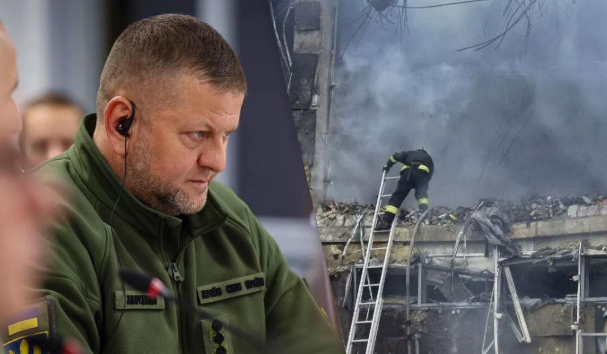 Залужний розкрив деталі ракетної атаки РФ по Україні / Колаж УНІАН, фото  з Facebook головнокомандувач ЗС України, фото t.me/dnipropetrovskaODA Залужний розкрив деталі ракетної атаки РФ по Україні / Колаж УНІАН, фото  з Facebook головнокомандувач ЗС України, фото t.me/dnipropetrovskaODA