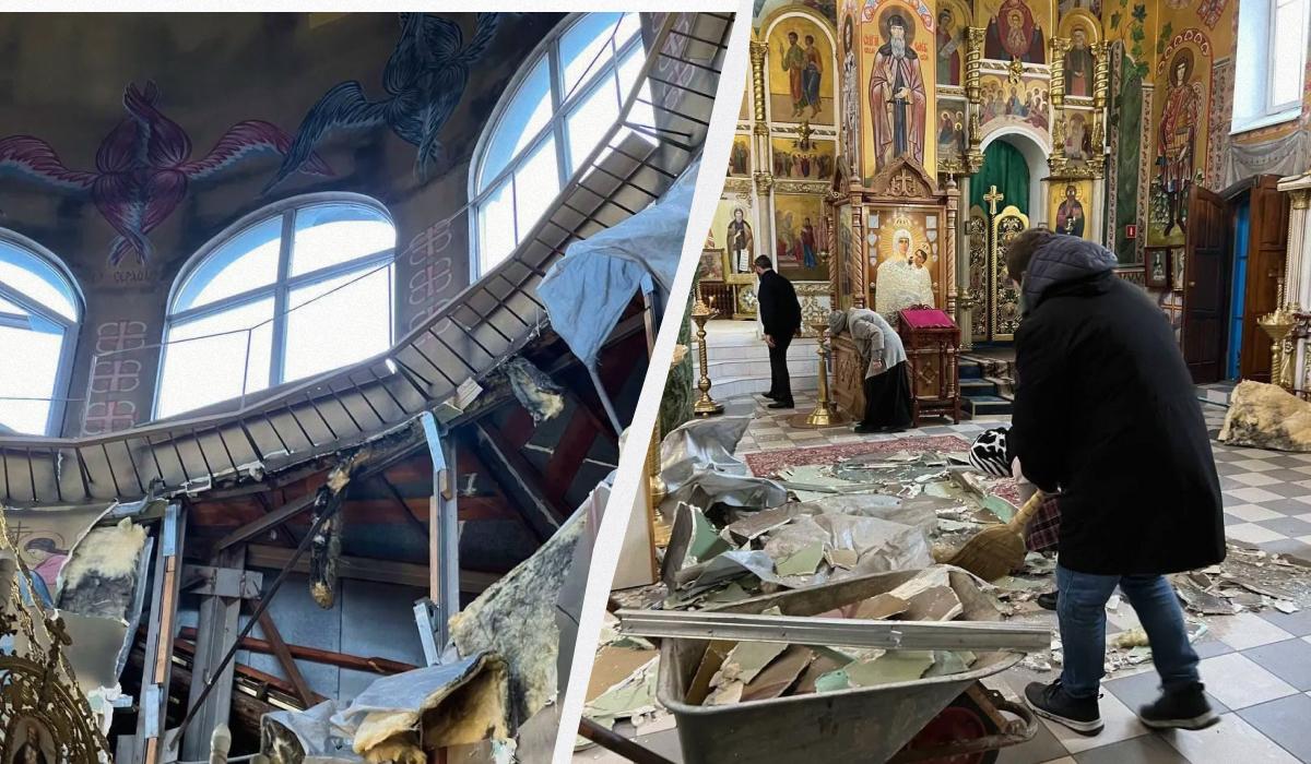 В Одесском храме во время ракетного удара чудом не погиб священник / коллаж УНИАН, Фото духовный Фронт Украины В Одесском храме во время ракетного удара чудом не погиб священник / коллаж УНИАН, Фото духовный Фронт Украины