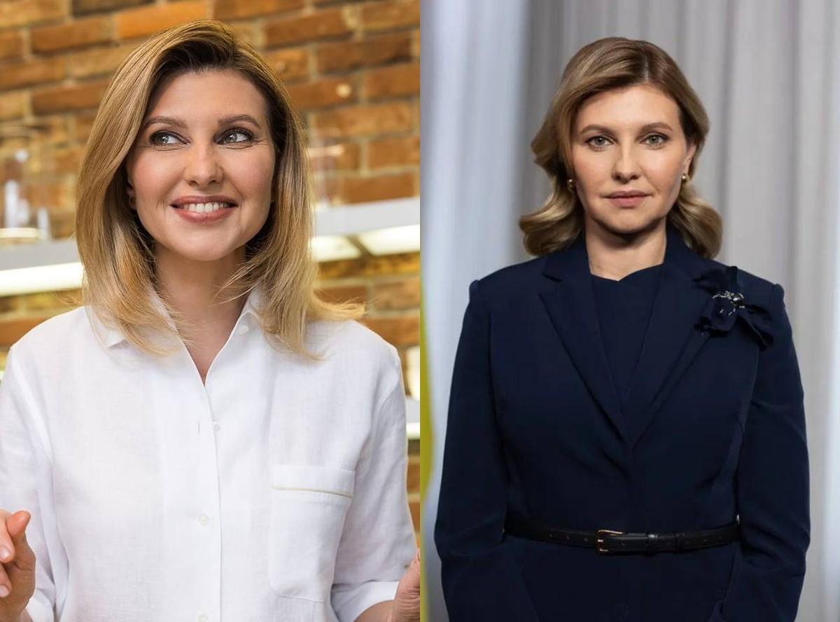 У Олени Зеленської теж помітні зміни/ колаж У Олени Зеленської теж помітні зміни/ колаж