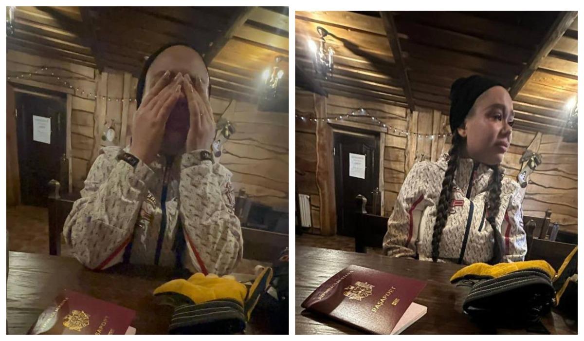 Російська блогерка Маслова приїхала на відпочинок в Карпати / колаж УНІАН, скріншот Російська блогерка Маслова приїхала на відпочинок в Карпати / колаж УНІАН, скріншот