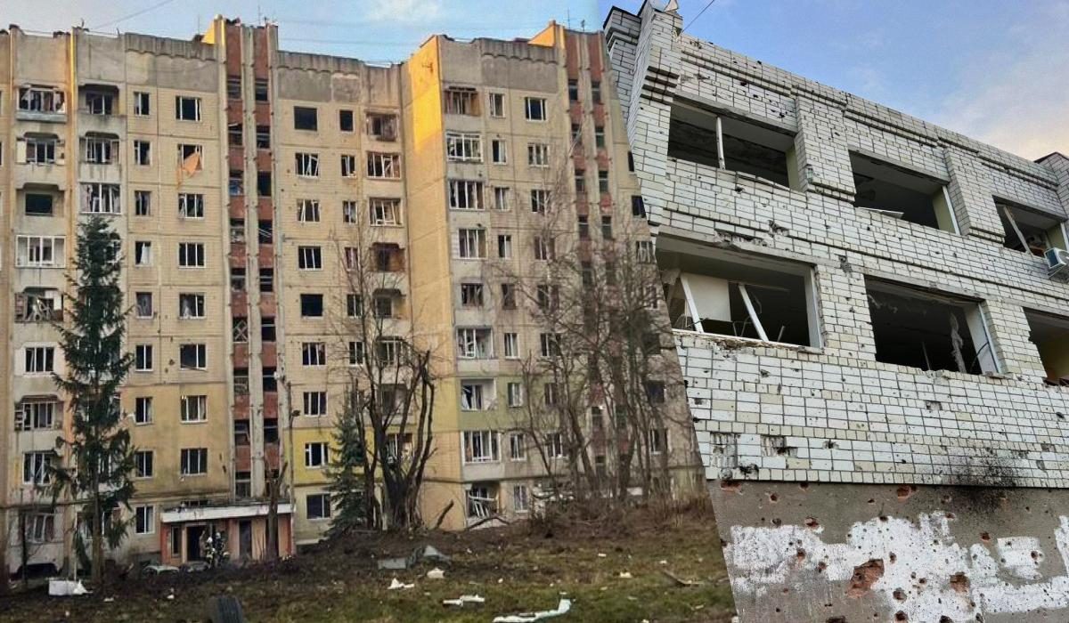 Взрывы во Львове - есть попадание в жилой дом - фото с места — УНИАН