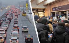 Закрытие участка метро в Киеве: какова ситуация с транспортом в первый рабочий день (фото, видео)