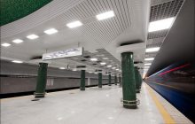 Между станциями "Теремки" и "Демеевская" возобновлено движение метро с интервалом около 15 минут