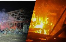 "Шахедная" атака на Одесскую область: вспыхнул пожар, есть погибший (фото, видео)