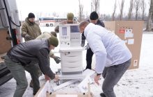 Наркозно-дихальний апарат на передову придбали БФ молодіжної ініціативи "Надія", БФ HopeUA та Фонд Парамонова