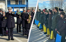 Молдовські прикордонники здивували українських колег бездоганним "Щедриком" на КПП (відео)