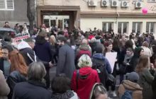 Протести у Сербії: студенти заблокували рух у центрі Белграда (відео)