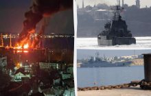 Колоссальная работа: Воздушные силы прокомментировали удар по кораблю в Феодосии