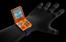 Представлен уникальный девайс – компактная ретро-консоль в виде смарт-часов (фото)