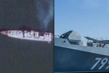 В России фрегат Адмирал Макаров стал гвардейским после геройской дыры