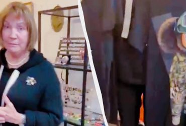 У меня сын воюет: в Бельгии фанатка русского мира выгнала из магазина украинца (видео)