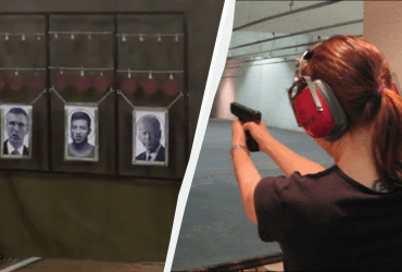 В России школьников тренируют стрелять в Зеленского и Байдена (видео)