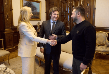 Зеленський зустрівся з новим президентом Аргентини: про що вони говорили