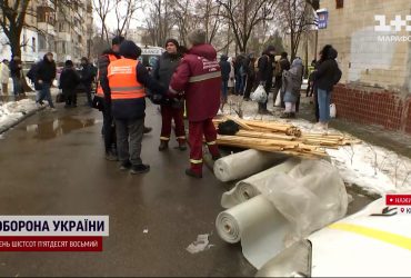 Пряме ввімкнення з місця падіння уламків ракет: що там відбувається