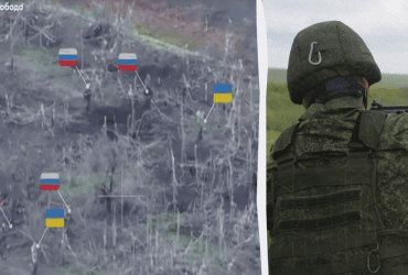 Оккупанты прикрывались военнопленными во время своего штурма (видео)