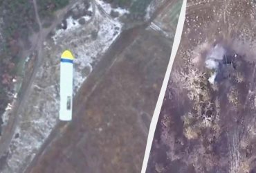 NOY знищують техніку окупантів: прикордонники показали роботу БпЛА (відео)