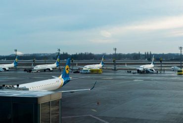 Из Борисполя вылетел самый большой пассажирский самолет в Украине (видео)